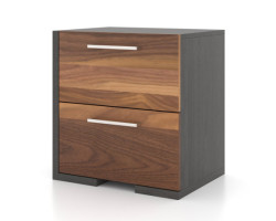 Nightstand - Walnut Slate