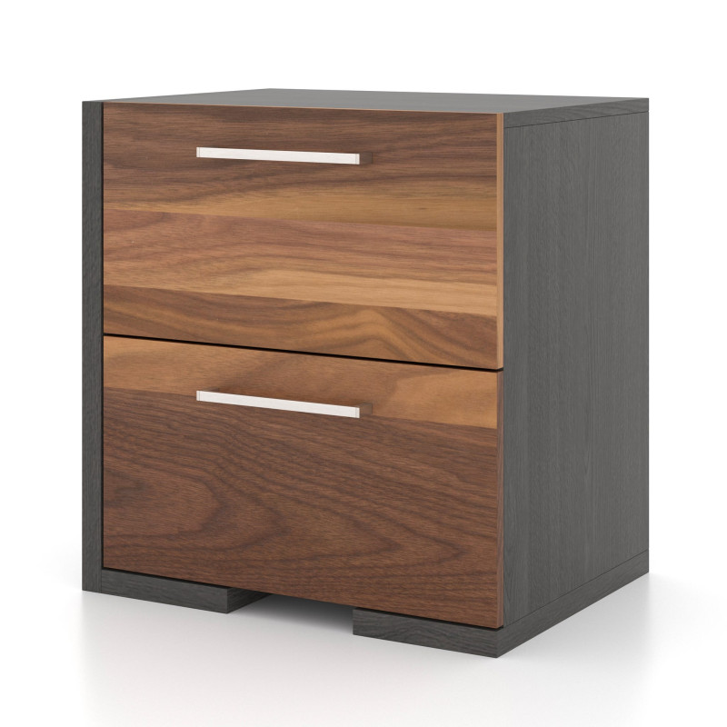 Nightstand - Walnut Slate