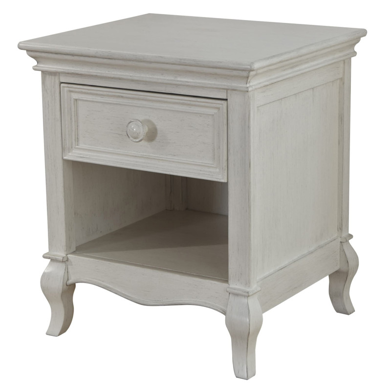 Diamante Nightstand - Vintage White