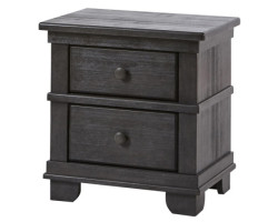 Torino Nightstand - Aged Granite