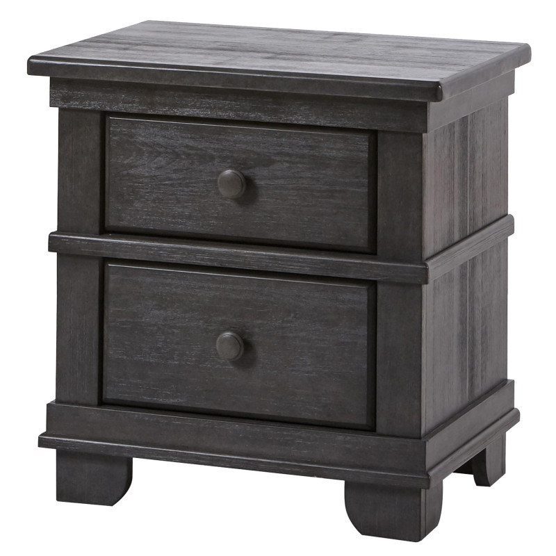 Torino Nightstand - Aged Granite