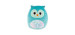 Clément - Maison Peluche Smooshy Hibou 12''