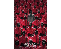 Squid game -  affiche "crowd"