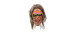 Wwe -  masque de ultimate warrior