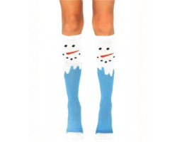 Chaussettes hauteur genou -...