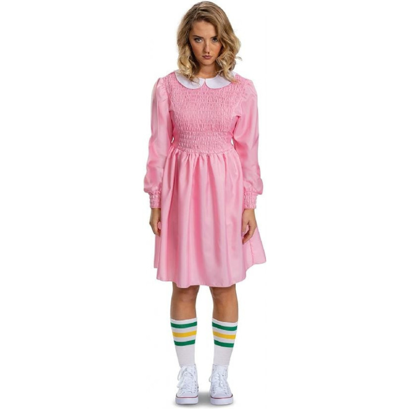 Stranger things -  costume deluxe de eleven (adulte)