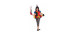 Clown -  costume de clown méchant lil girlie (enfant)