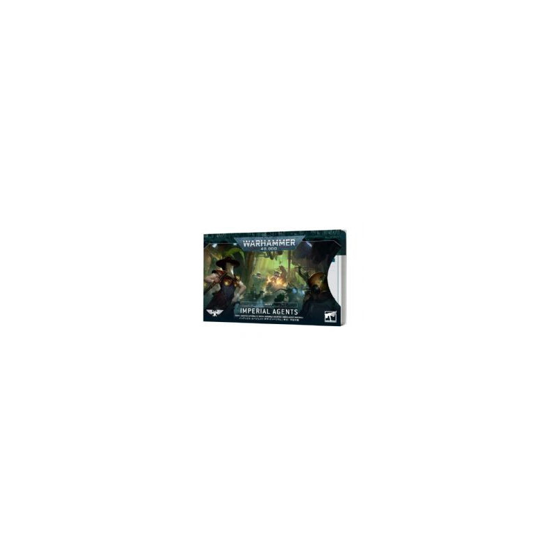 Warhammer 40k -  index cards (anglais) -  imperial agents