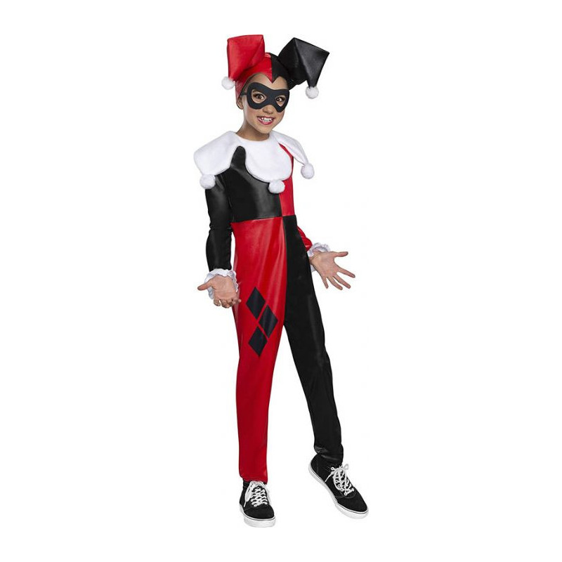 Harley quinn -  costume de harley quinn (enfant) -  super hero girls