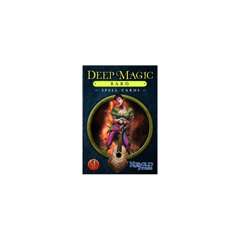 Kobold press -  deep magic - bard spell cards (anglais)