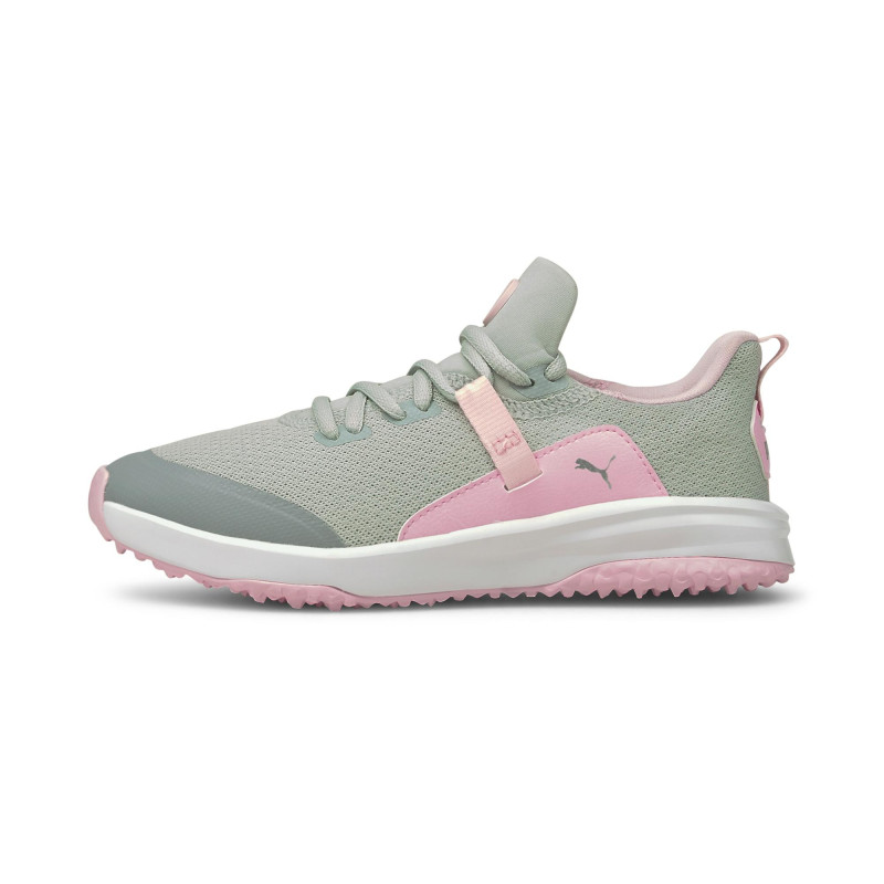 Chaussures Fusion EVO sans crampons pour juniors - Gris/Rose