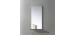 16 x 32 po Miroir pour vanité salle de bain avec étagère (MS400C-M)