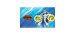 My hero academia card game -  surface de jeu - nejire hade(61cm x 35cm)