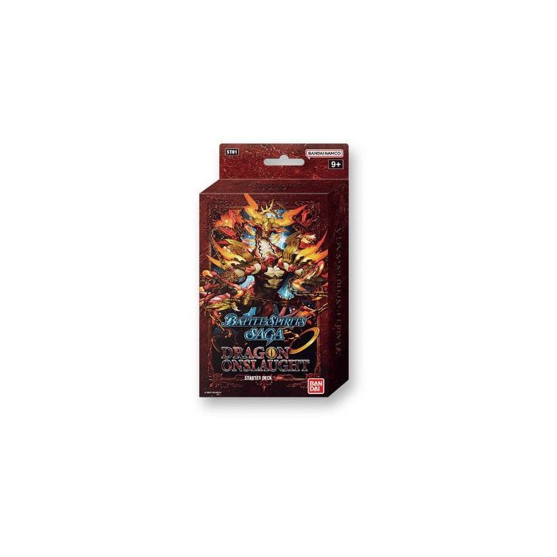 Battle spirits saga -  starter deck (anglais) st01 -  dragon onslaught