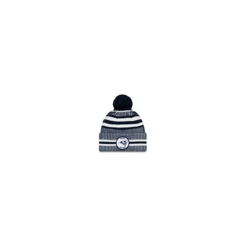 Rams de los angeles -  tuque "sport knit 2019" blanc/bleu *pour enfant*