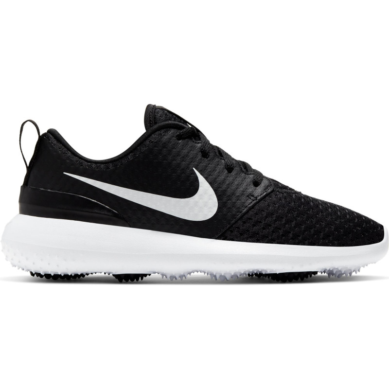 Chaussures Roshe G sans crampons pour juniors - Noir/Blanc