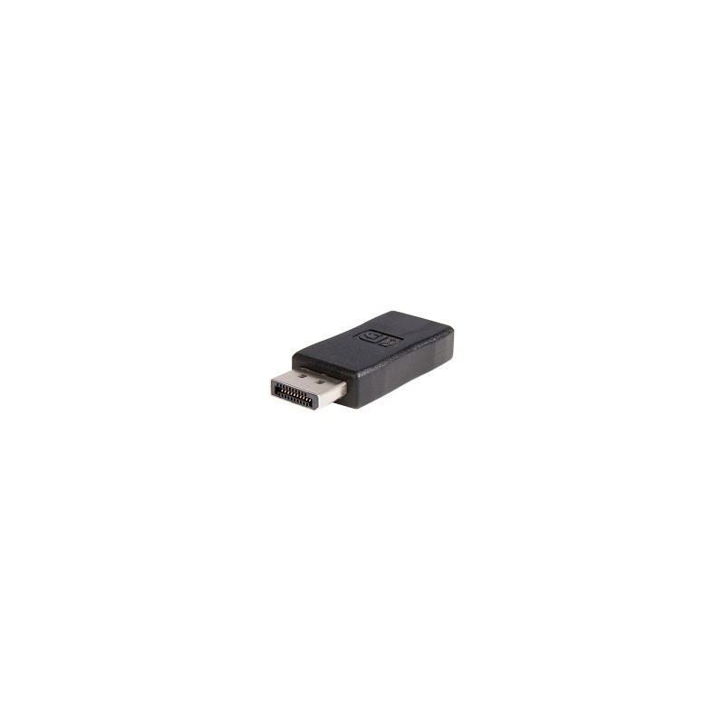 HDMI male to DisplayPort female adapter black