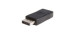 HDMI male to DisplayPort female adapter black