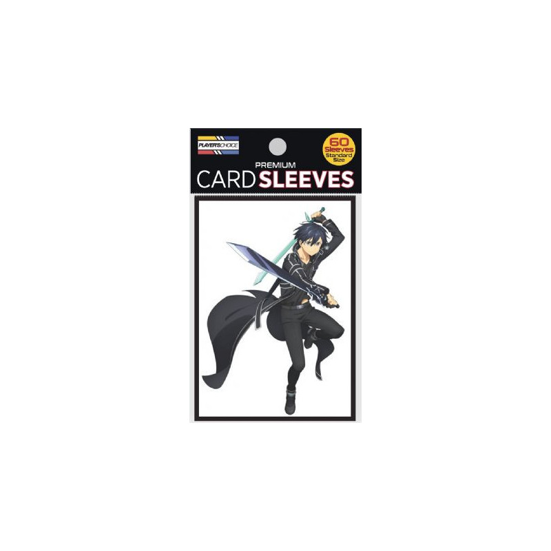 Sword art online -  pochettes taille japonaise - kirito (60) -  player's choice