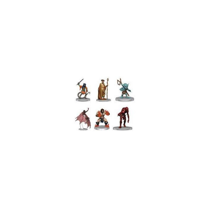 Pathfinder battles -  danger island denizens - 6 collectible miniatures -  fists of the ruby phoenix