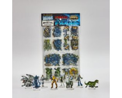 Flat plastic miniatures -...
