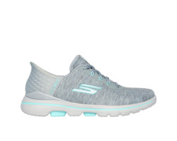 Chaussure Go Golf Walk 5 pour femmes - Gris et bleu