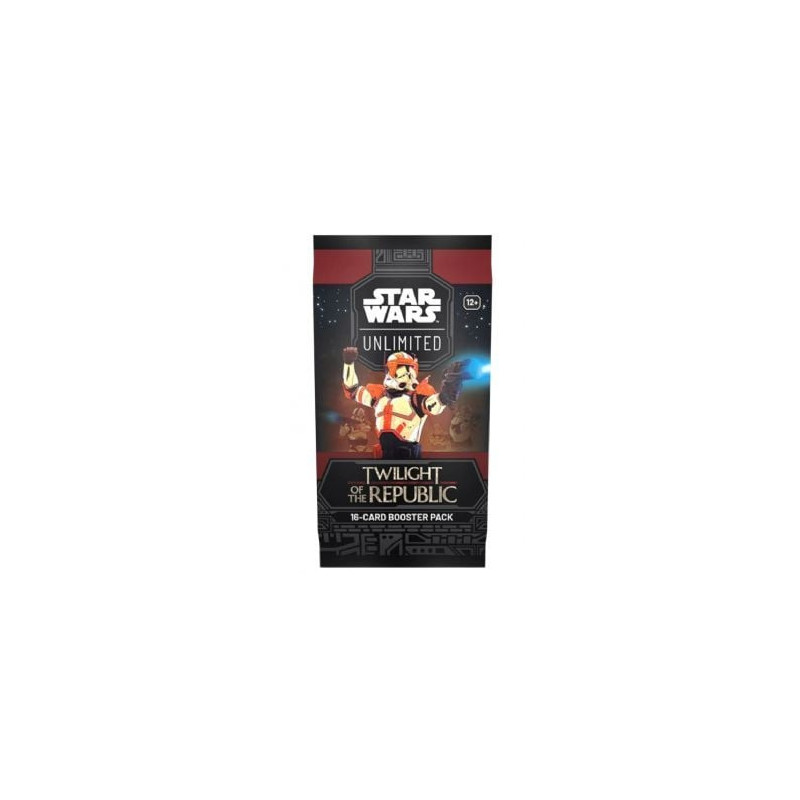 Star wars unlimited -  twilight of the republic - draft booster pack (p16/b24)(anglais)