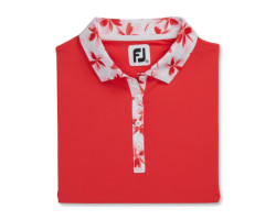 Polo Floral Trim pour femmes