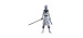 Bleach -  figurine de toshiro hitsugaya (thousand year blood war op.2 ) -  masterlise