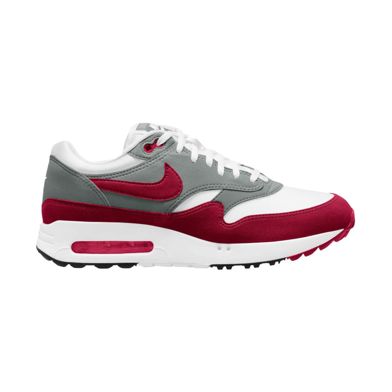 Chaussures Air Max 1 '86 OG sans crampons - Blanc, gris et rouge