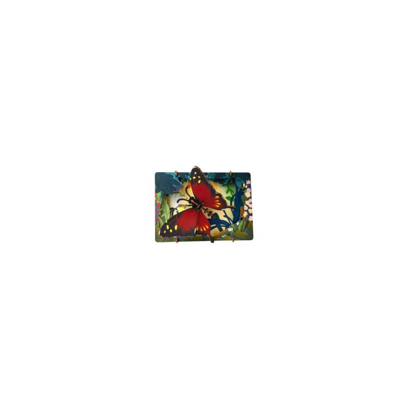 Escape welt -  papillon -  3d wood puzzle