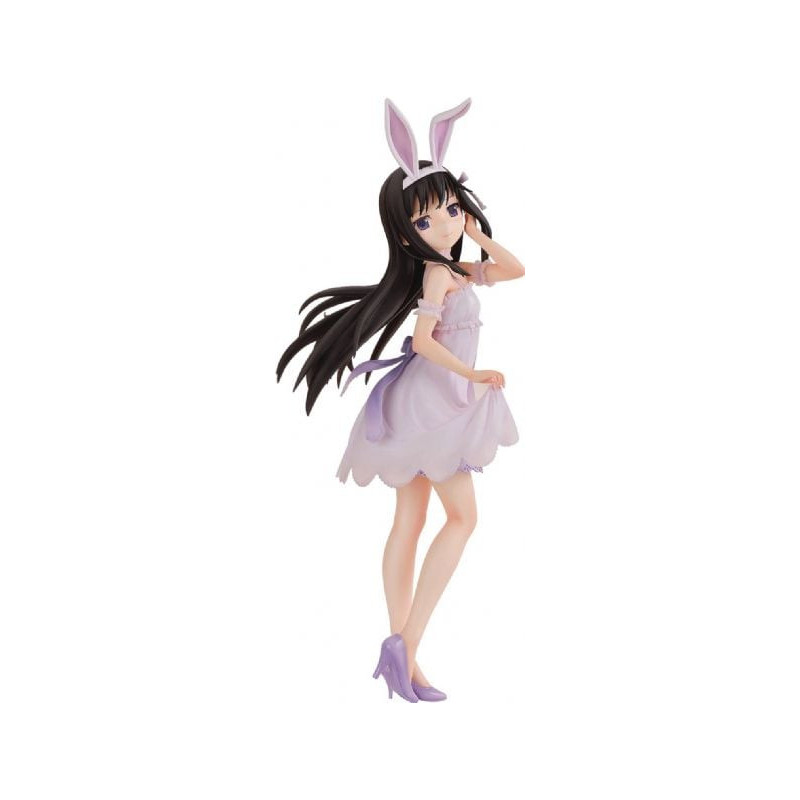 Puella magi madoka magica -  figurine de homura akemi - rabbit ears version