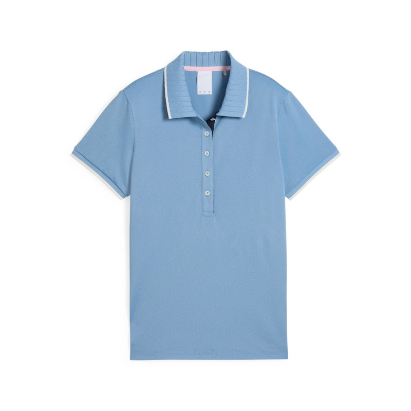 Polo à manches courtes en piqué AP pour femmes