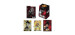 Dragon ball super fusion world -  deck box & card sleeves set 1 - bardock