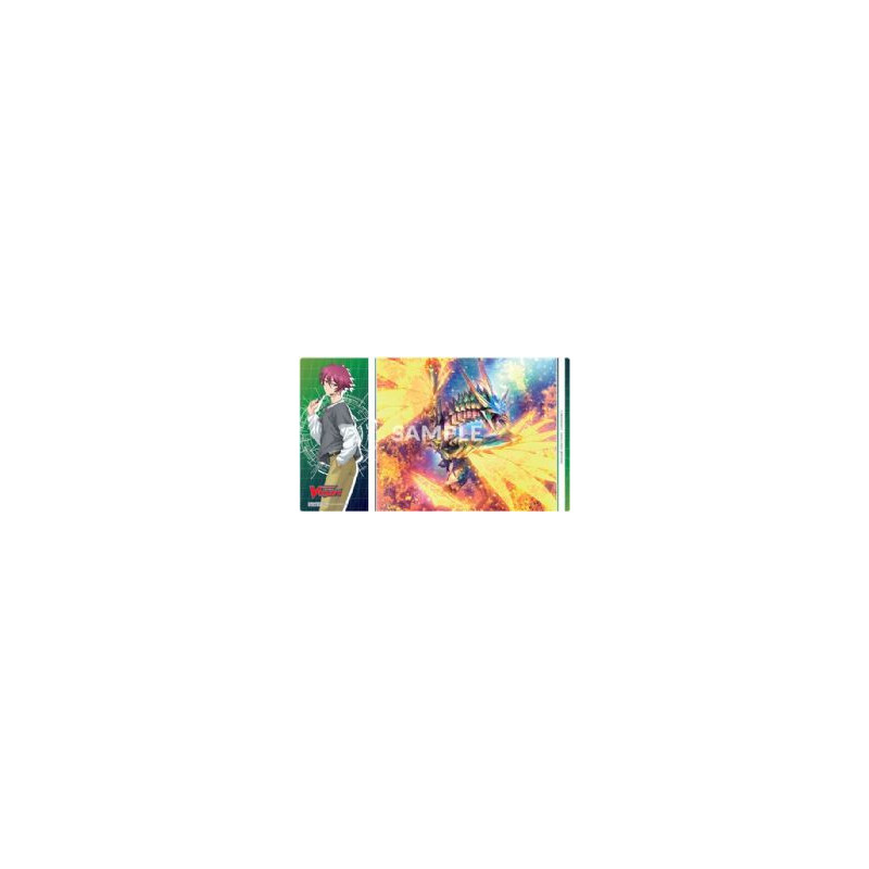 Cardfight!! vanguard -  surface de jeu - kuon & levidras empireo