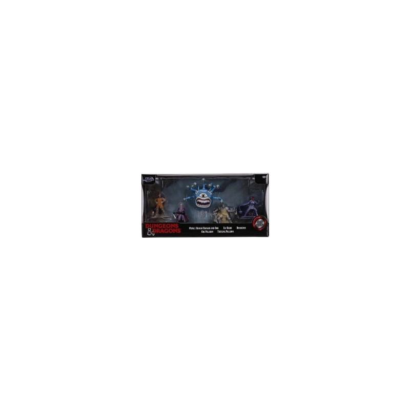 Dungeons & dragons -  jada 1.65" metal figure medium pack a -  die-cast