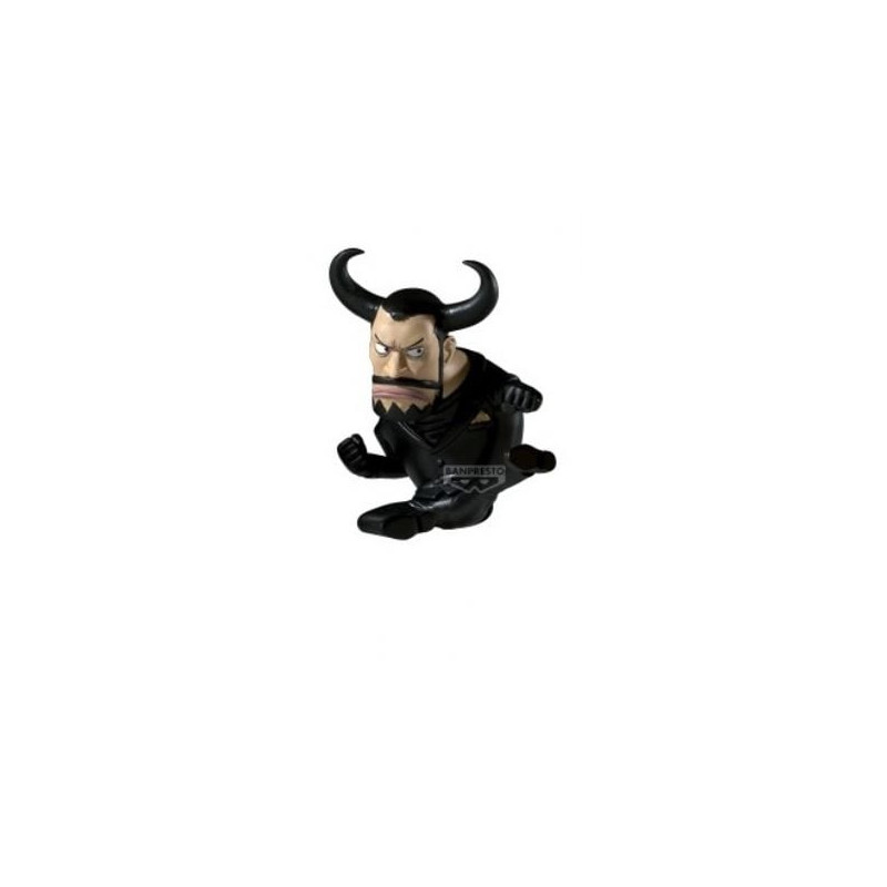 One piece -  figurine rival - blueno (7 cm) -  world collectable figure b