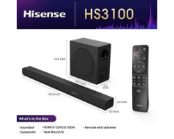 Hisense Barre de Son 3.1...