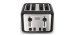 Black & Decker Grille-Pain 4 Tranches TR7847-1BD Black & Decker - Noir et Inox