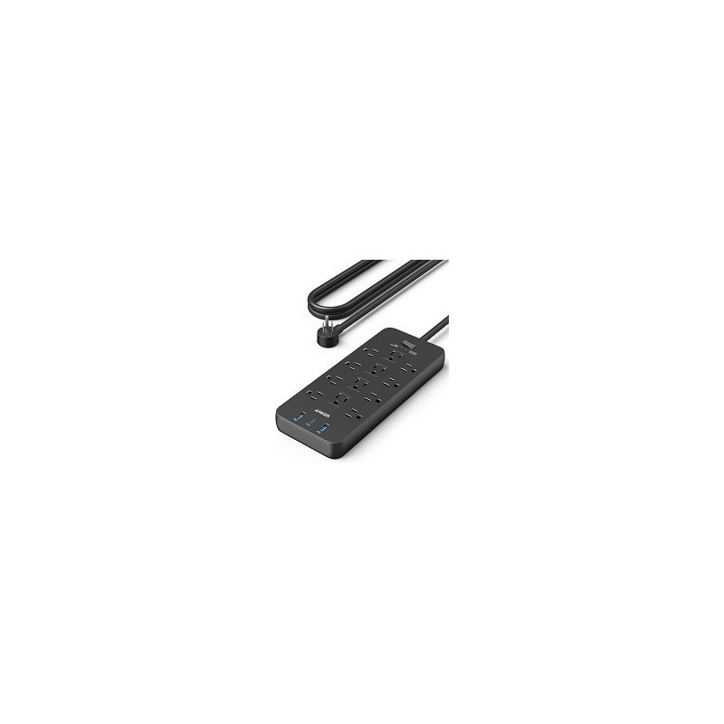 Anker Power Bar 2100J 12X Prises + 2x USB-A 1x USB-C A9192 351 Anker - NOIR