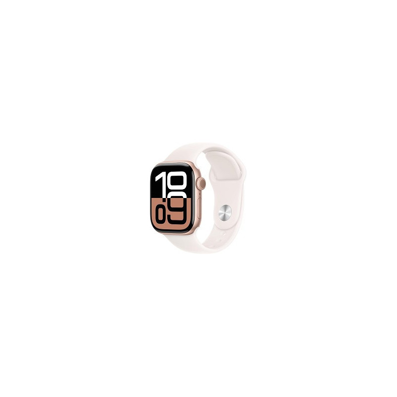 Apple Montre Intelligente Apple Watch Serie 10 42mm OrRose M/L MWWJ3AM/A