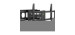 SUP-Art-Xmount articulated wall support 40-65 '' 120 lbs VESA MAX 600X400
