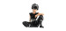Yu yu hakusho -  figurine de hiei -  g.e.m. tenohira