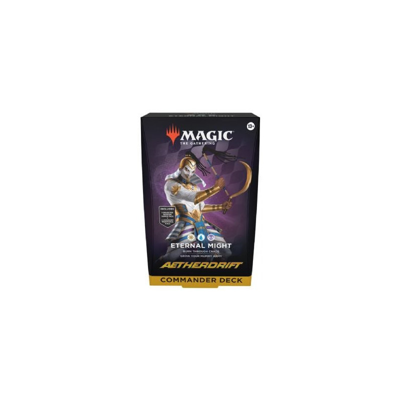 Magic the gathering -  eternal might ! - deck commander (anglais) -  aetherdrift