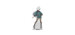 Gundam -  acrylic stand: miorine rembran -  gunpla package art