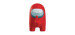 Among us -  figurine de crewmate (rouge) -  nendoroid 1791a