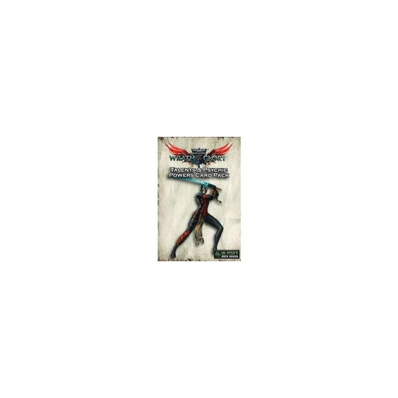 Warhammer 40k role play -  talents & psychic powers card pack (anglais) -  wrath & glory