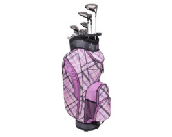 Ensemble complet Erinn avec sac pour chariot, 11 pièces - Mauve