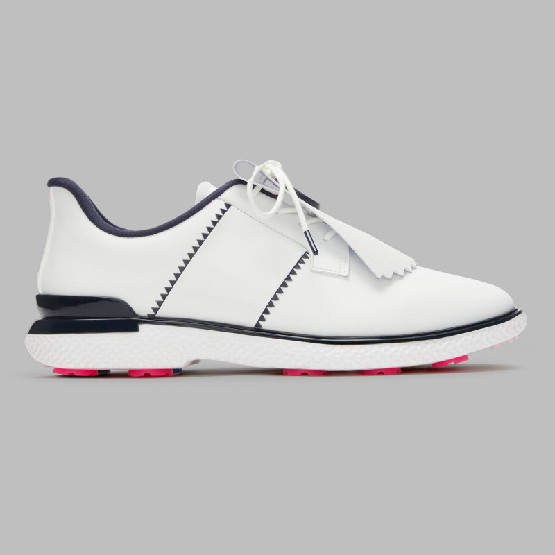 Chaussures Saddle Stripe Gallivan2r sans crampons pour femmes - Blanc/Marine