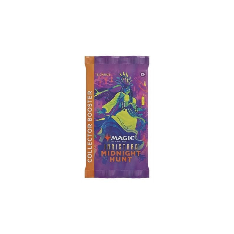 Magic the gathering -  paquet booster collector (anglais) (p15/b12/c6) -  innistrad midnight hunt